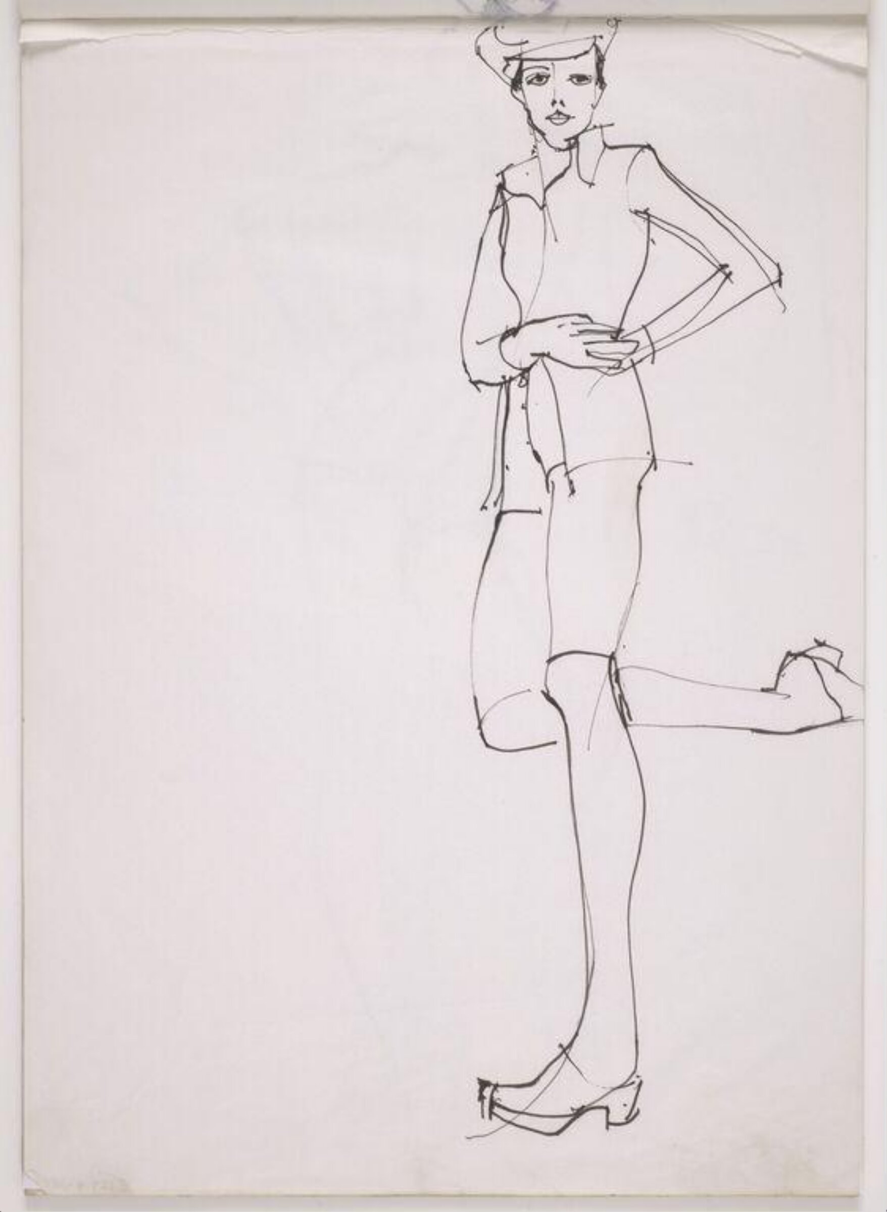 drawing, Elizabeth Suter, 1960s