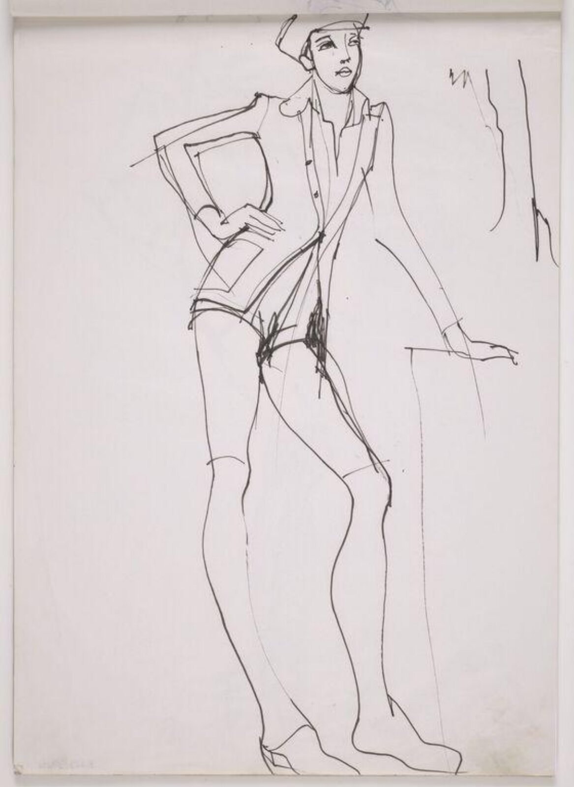 drawing, Elizabeth Suter, 1960s