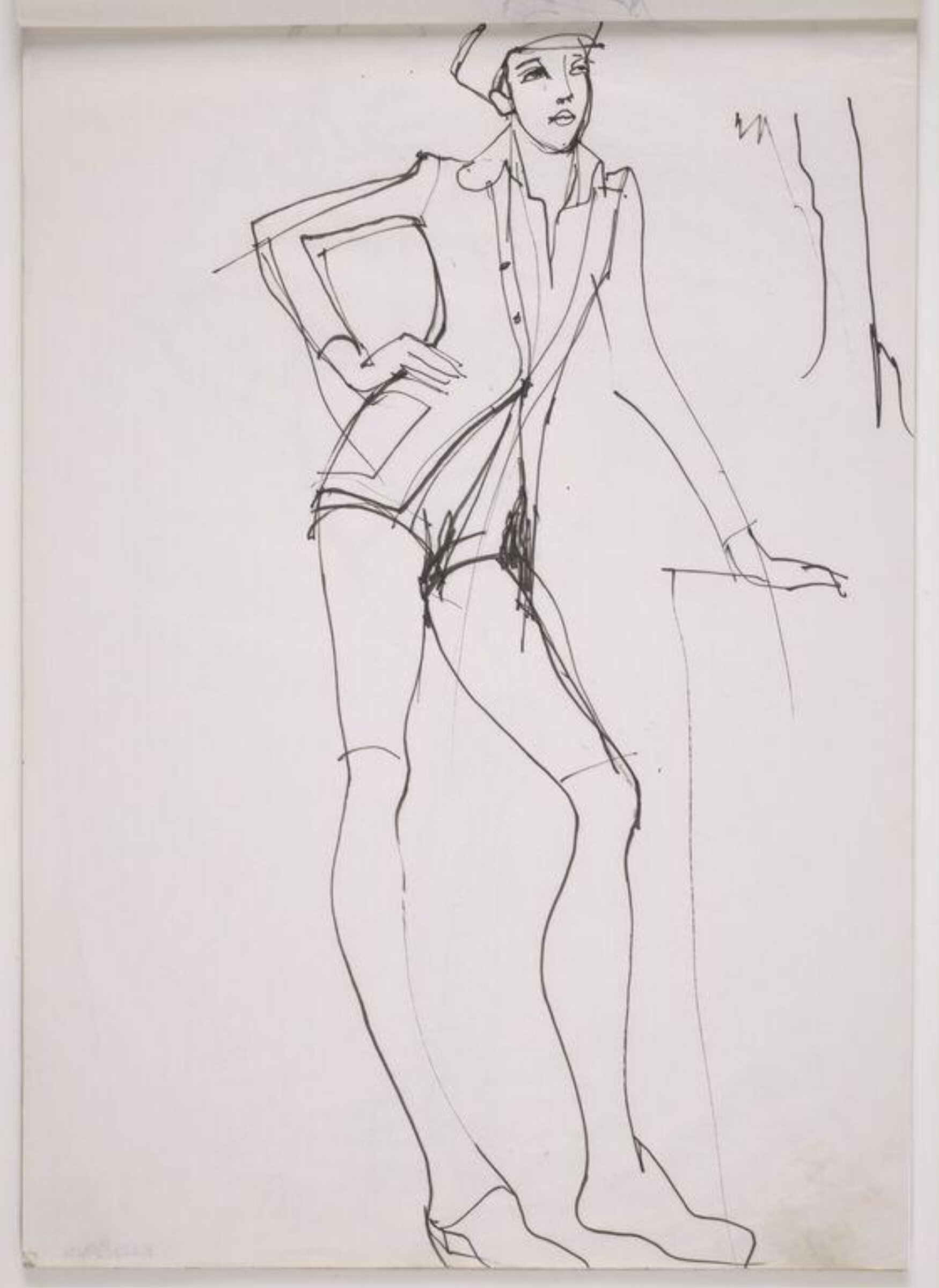 drawing, Elizabeth Suter, 1960s
