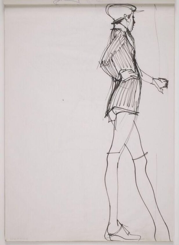 drawing (1960s) by Wilhelm Suter