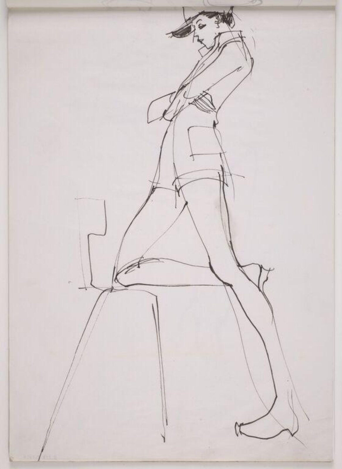 drawing, Elizabeth Suter, 1960s