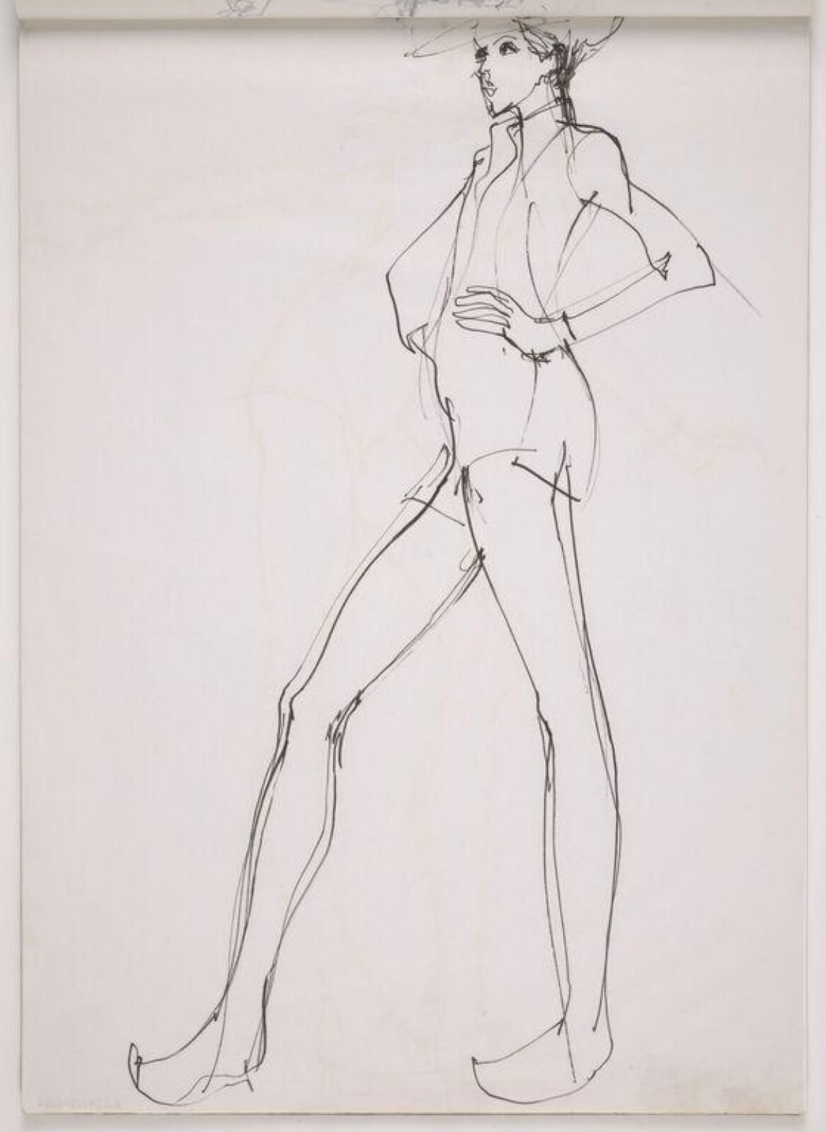 drawing, Elizabeth Suter, 1960s