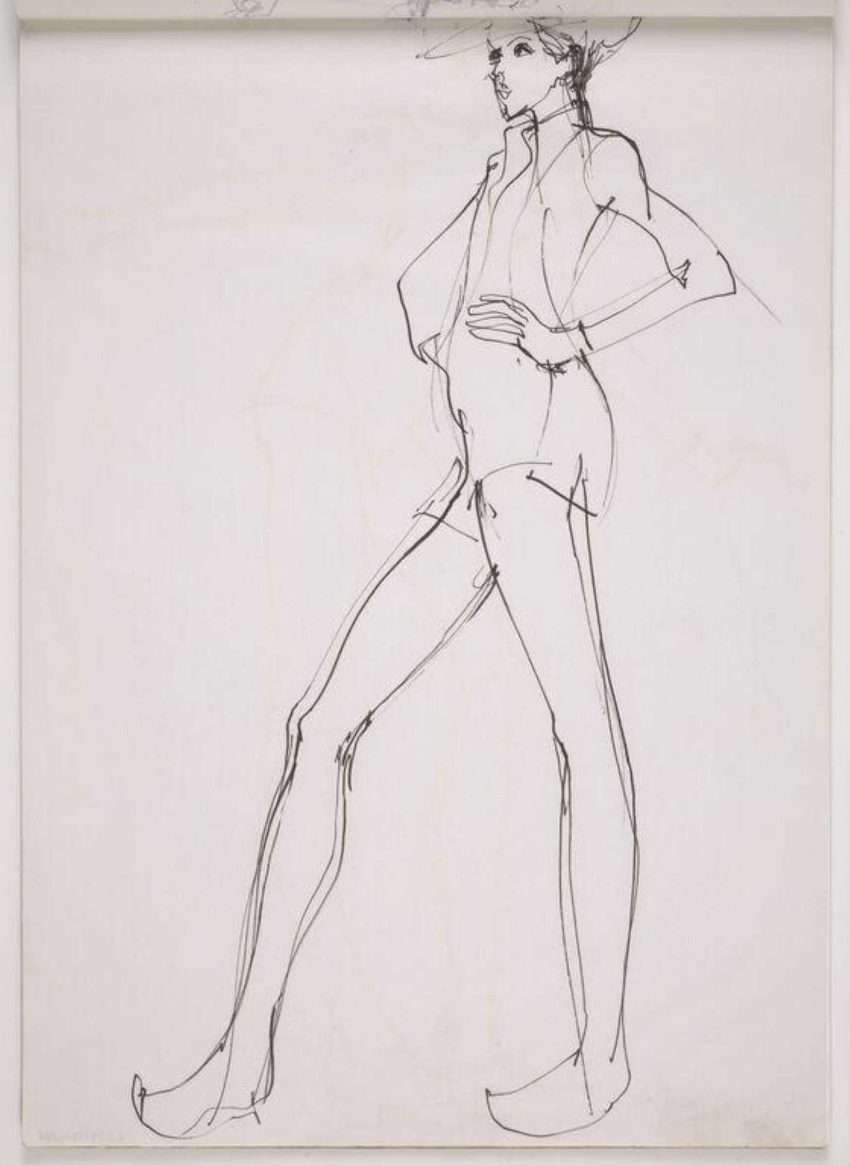 drawing, Elizabeth Suter, 1960s