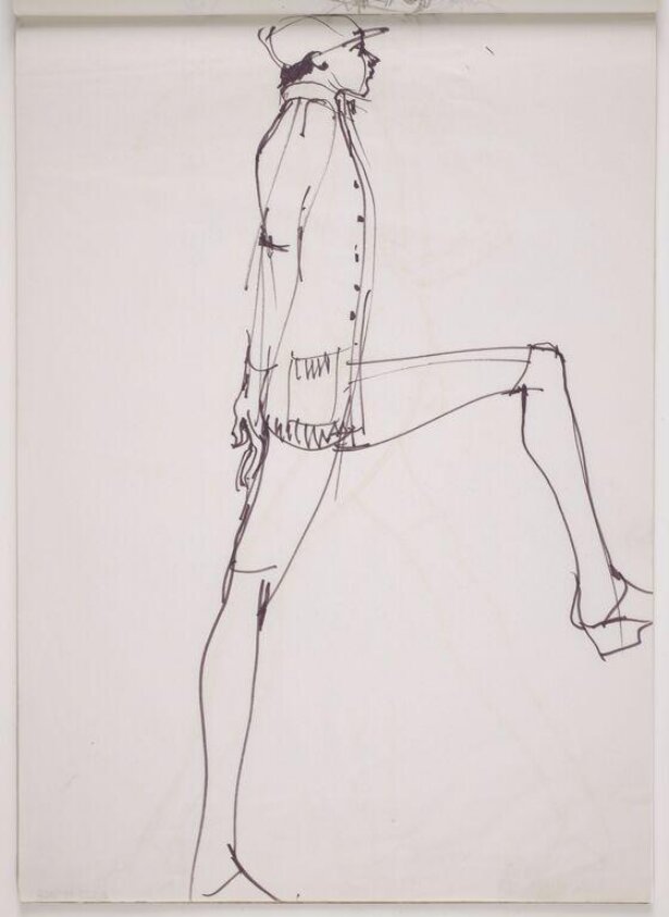 drawing (1960s) by Wilhelm Suter