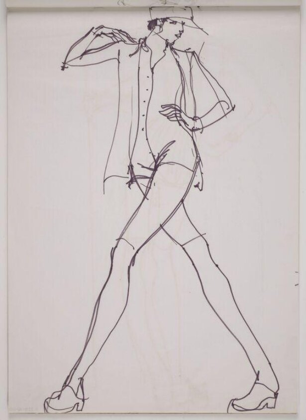 drawing (1960s) by Wilhelm Suter