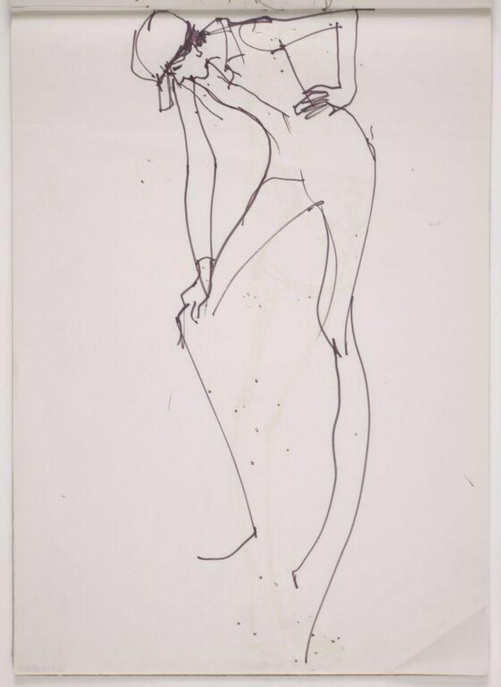drawing, Elizabeth Suter, 1960s