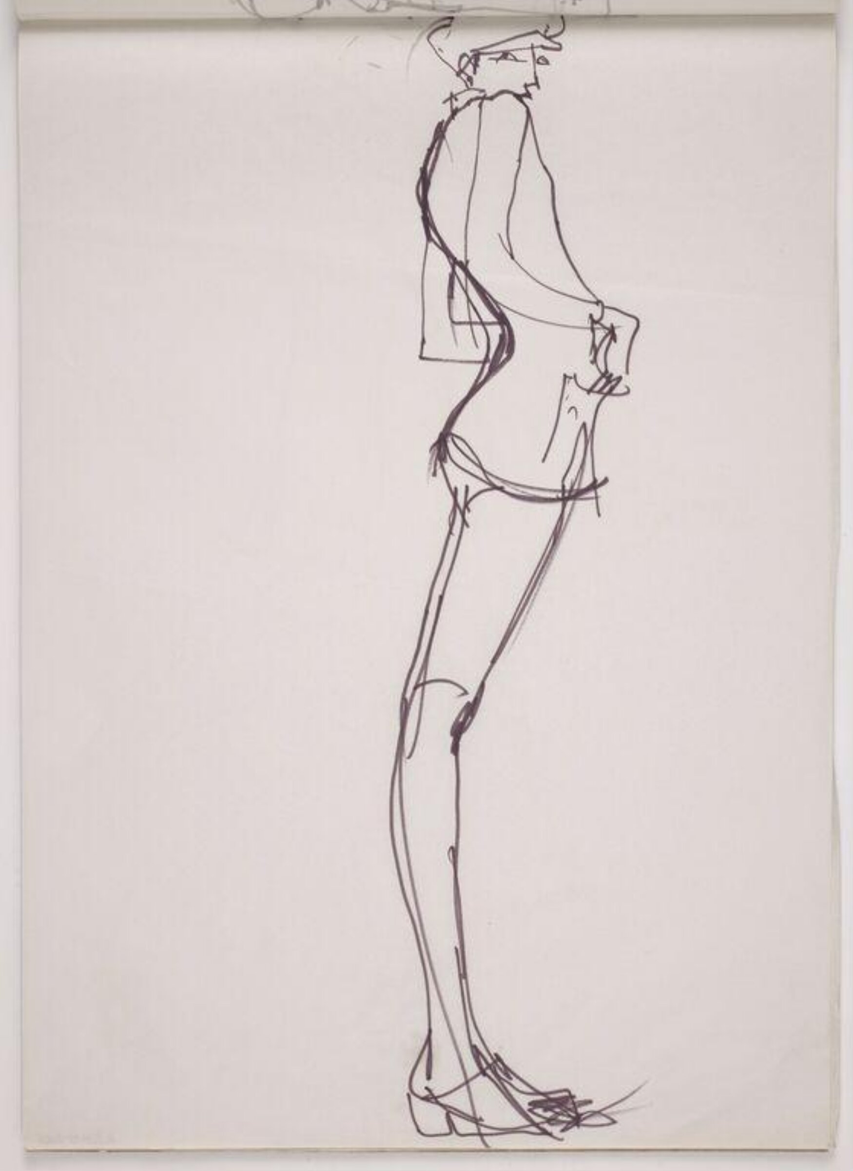 drawing, Elizabeth Suter, 1960s