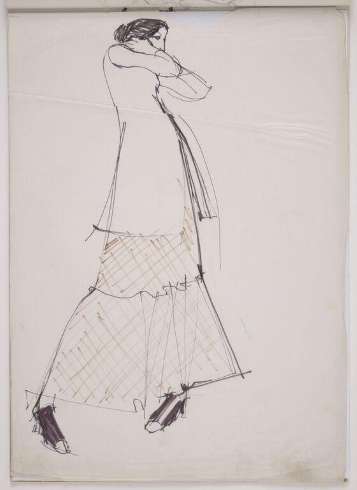drawing, Elizabeth Suter, 1960s