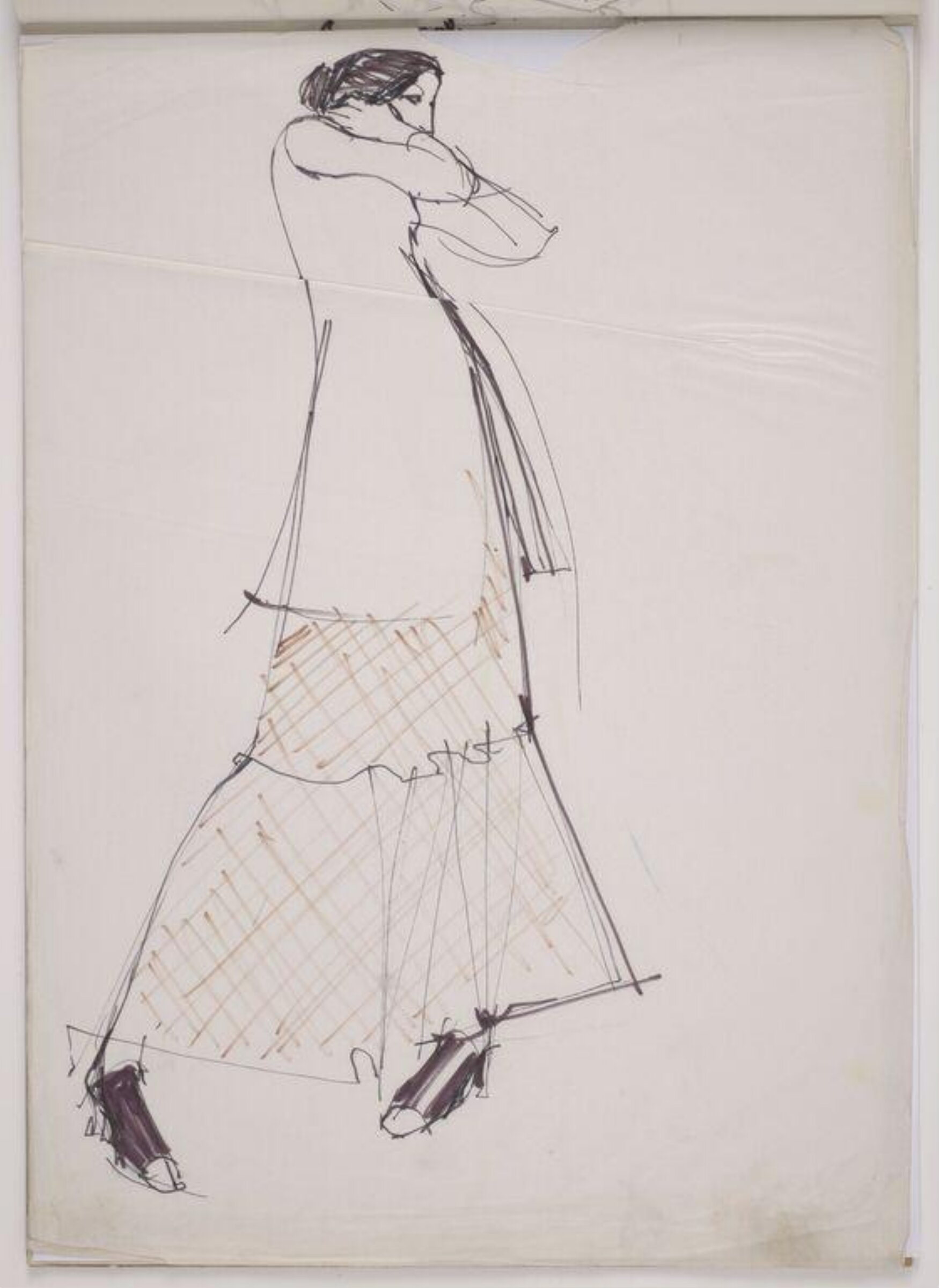 drawing, Elizabeth Suter, 1960s