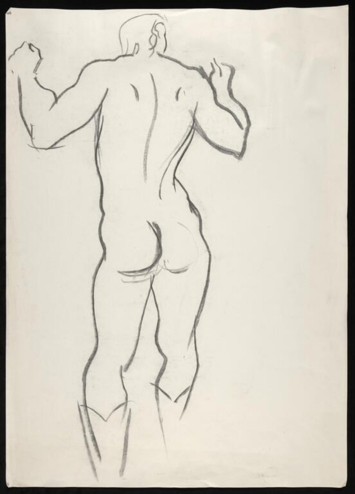 drawing, Colin Barnes, 1980s- early 1990s