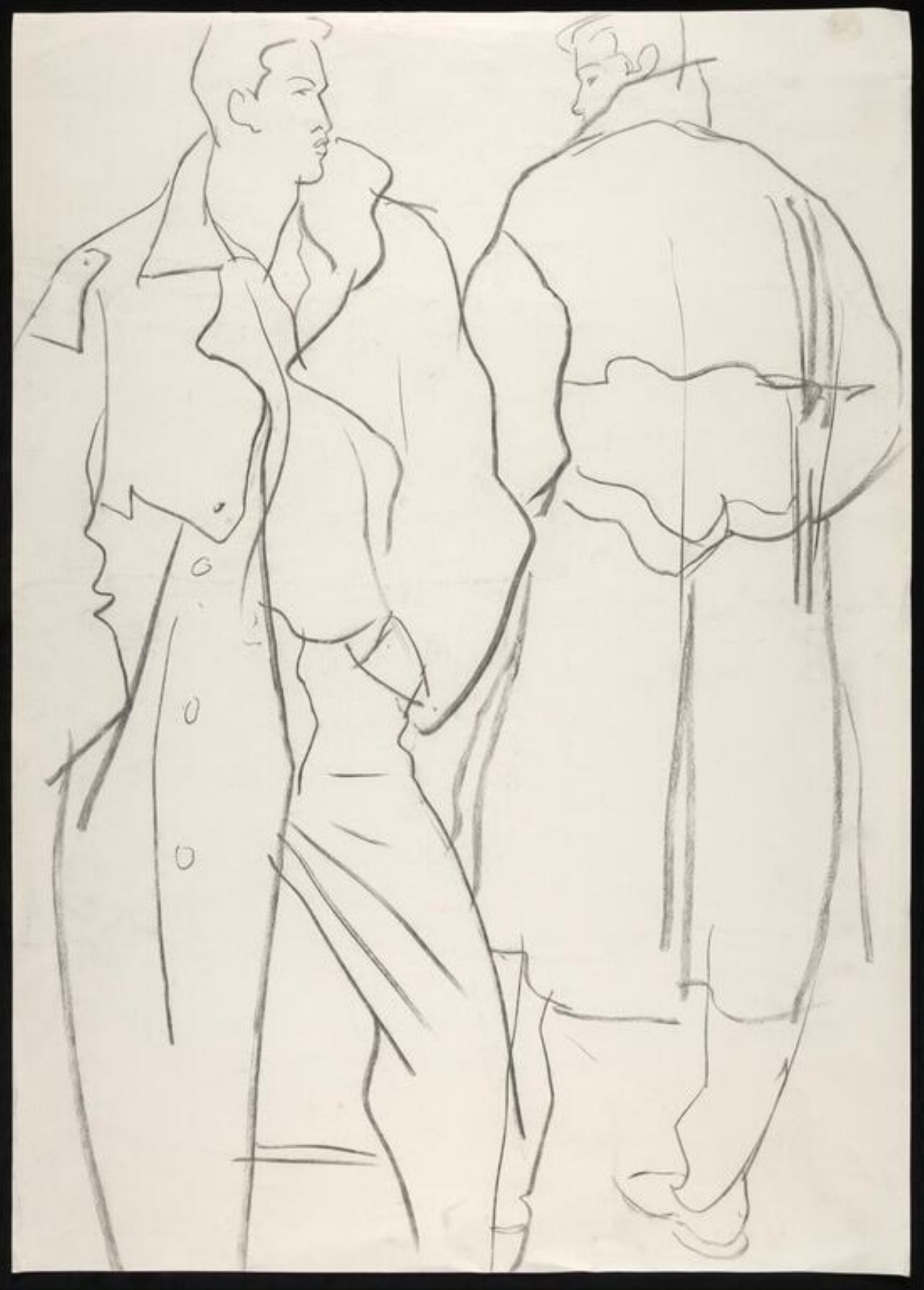 drawing, Colin Barnes, 1980s- early 1990s