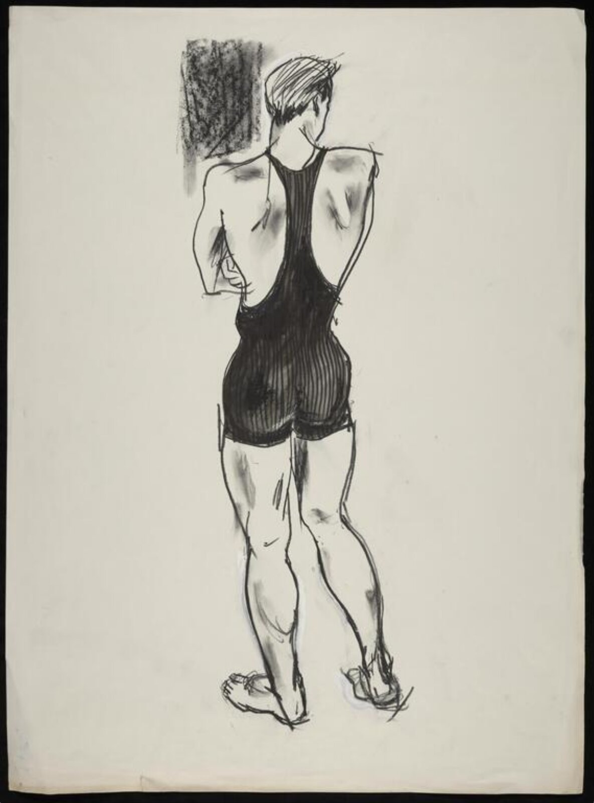 drawing, Colin Barnes, 1980s- early 1990s