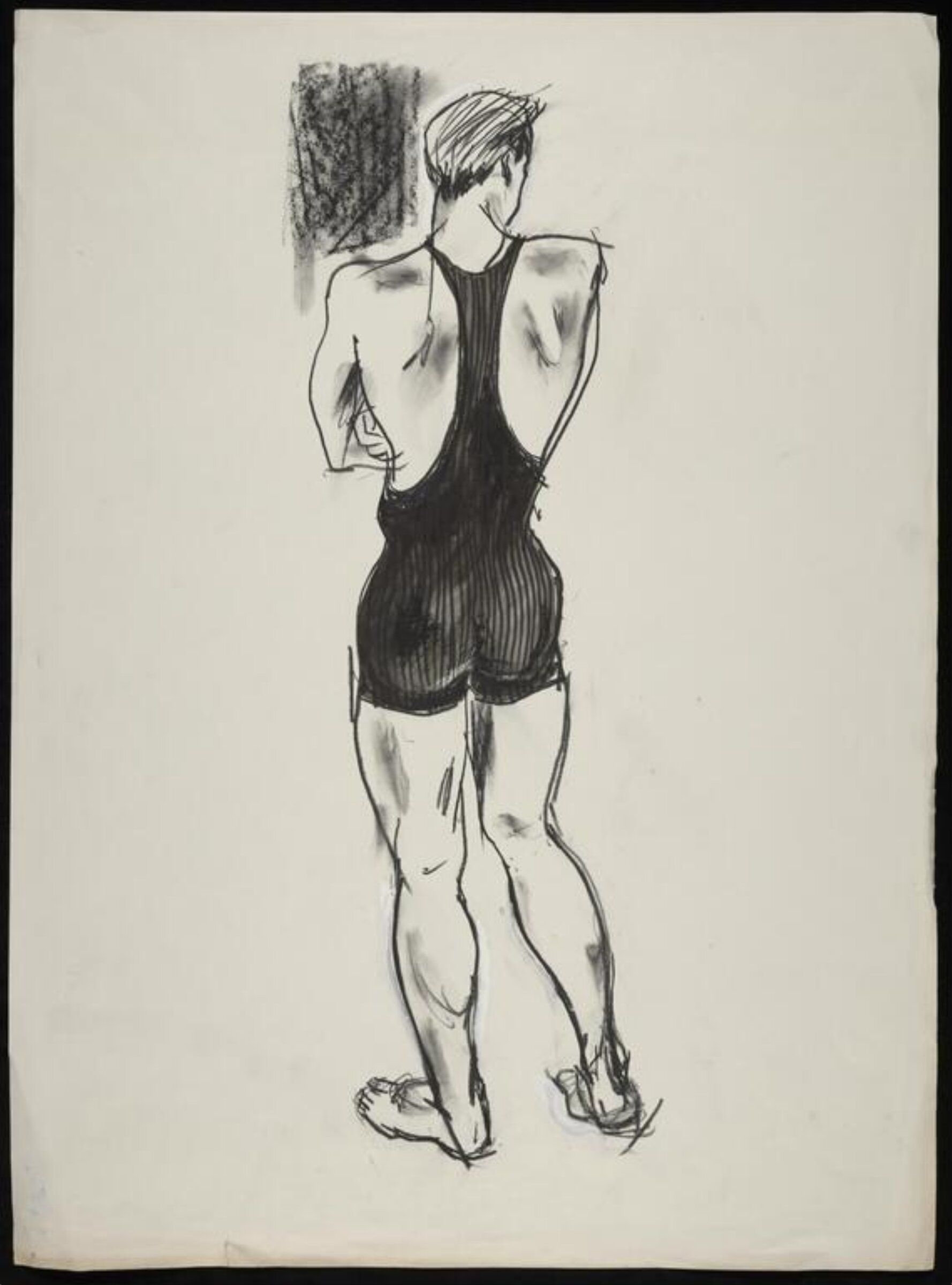 drawing, Colin Barnes, 1980s- early 1990s