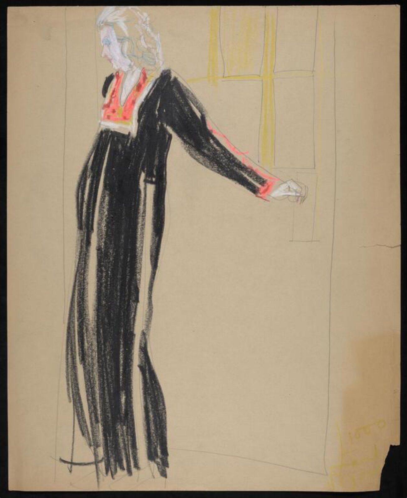 drawing, Colin Barnes, 1980s- early 1990s