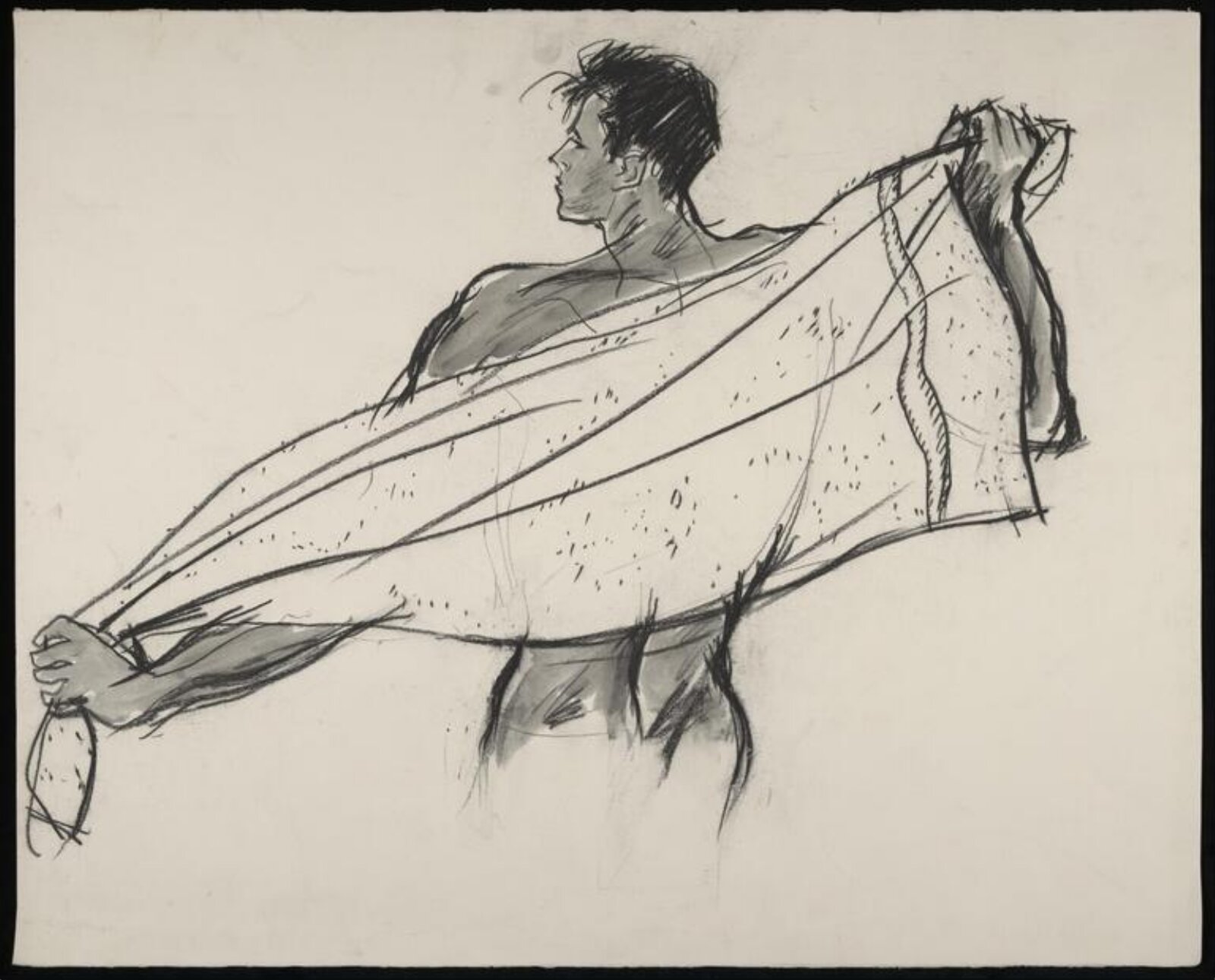 drawing, Colin Barnes, 1980s - early 1990s