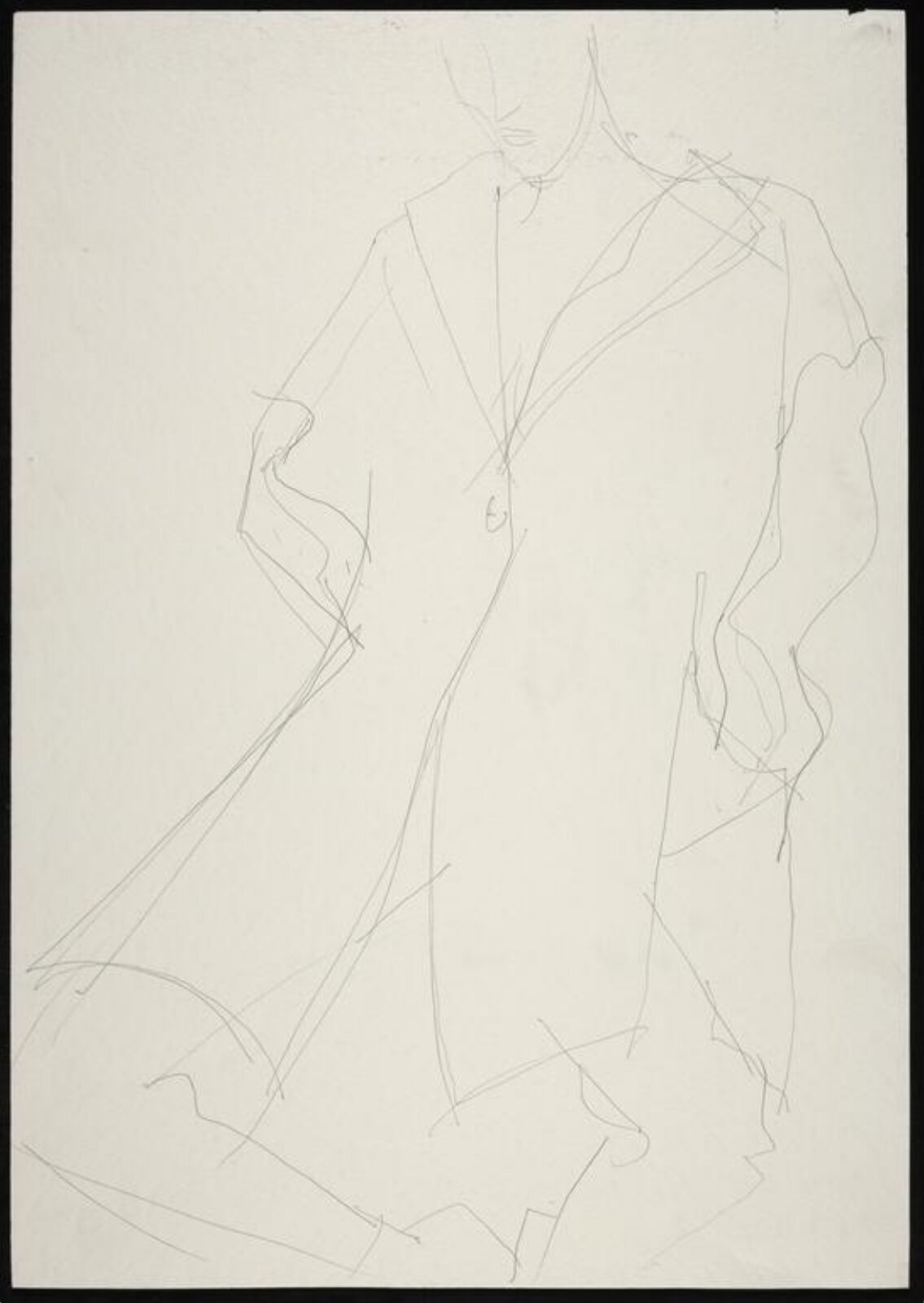 drawing, Colin Barnes, 1980s- early 1990s