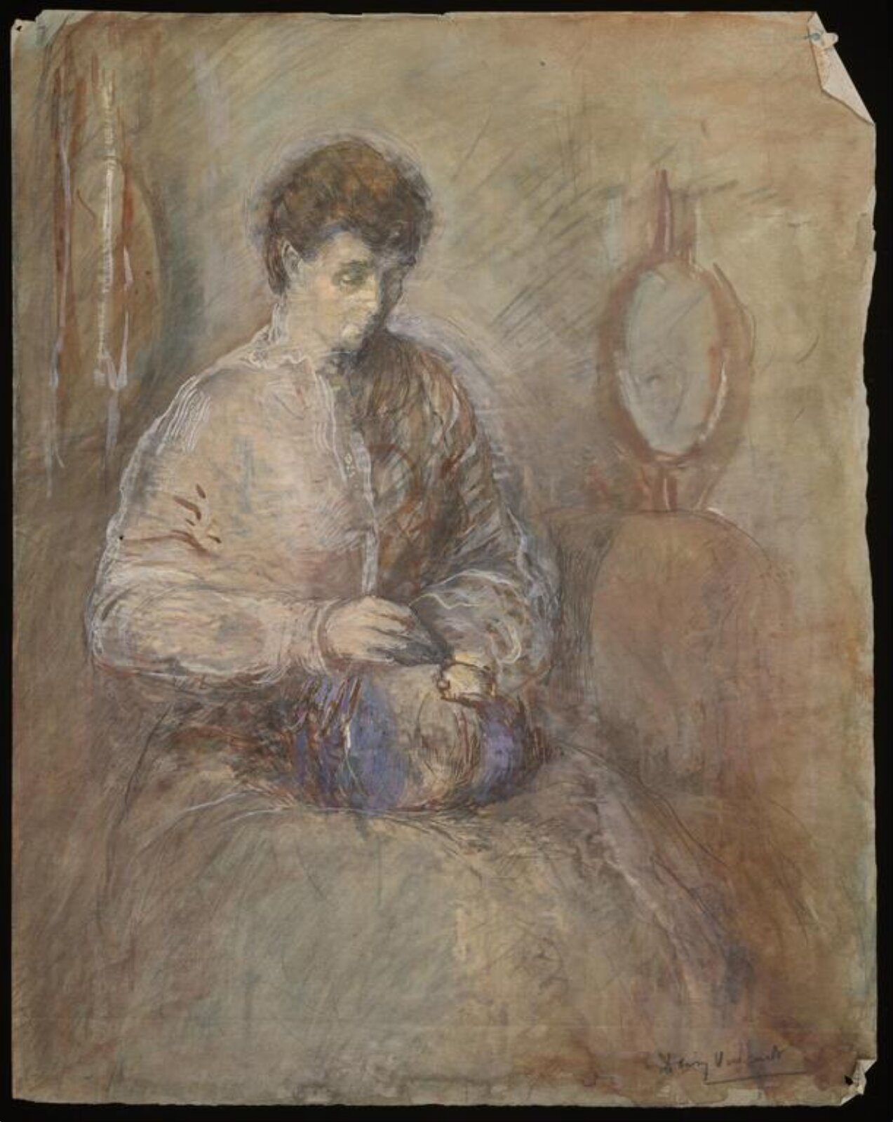 Watercolour, Mary Headlam, ca. 1890-1959