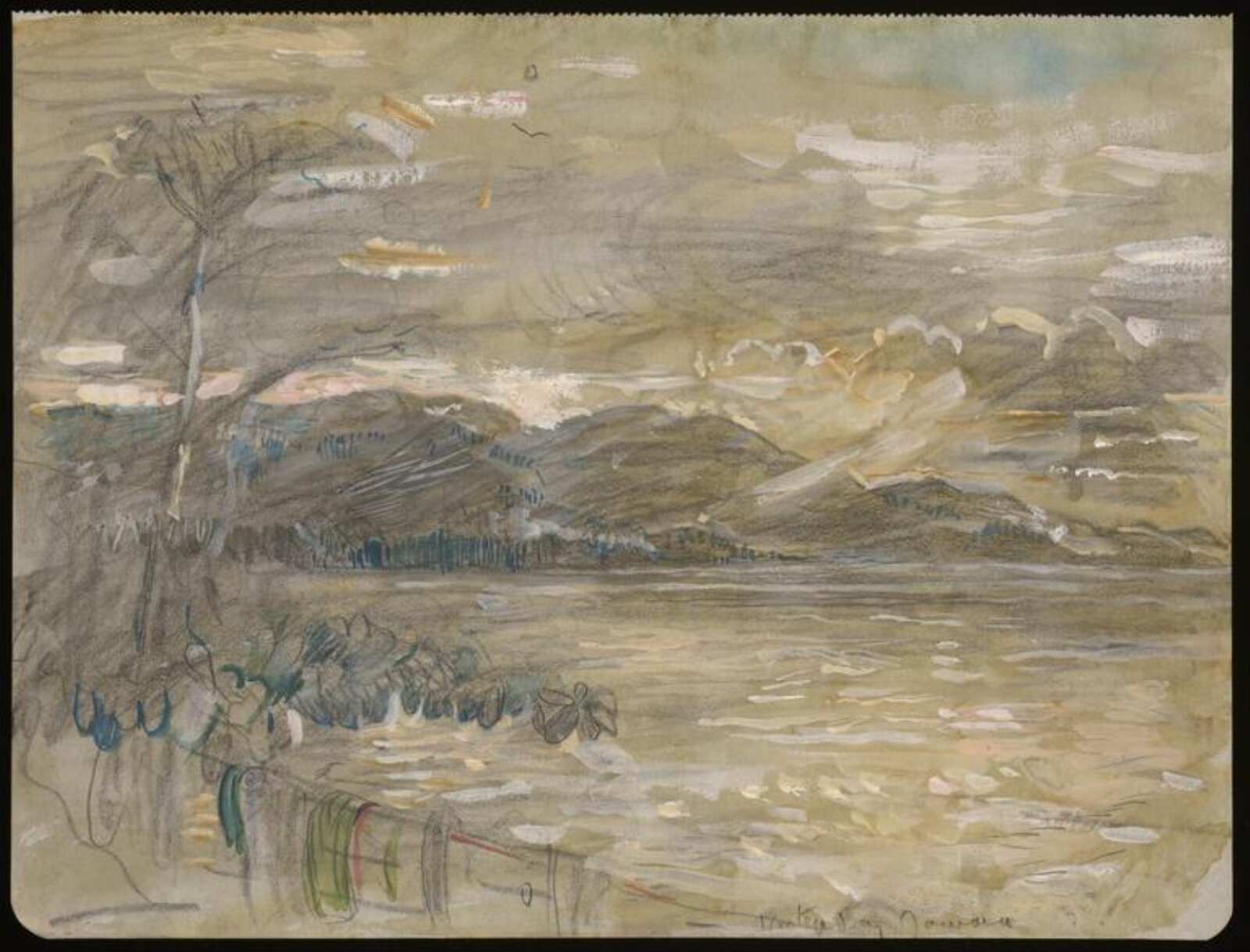 Watercolour, Mary Headlam, ca. 1937