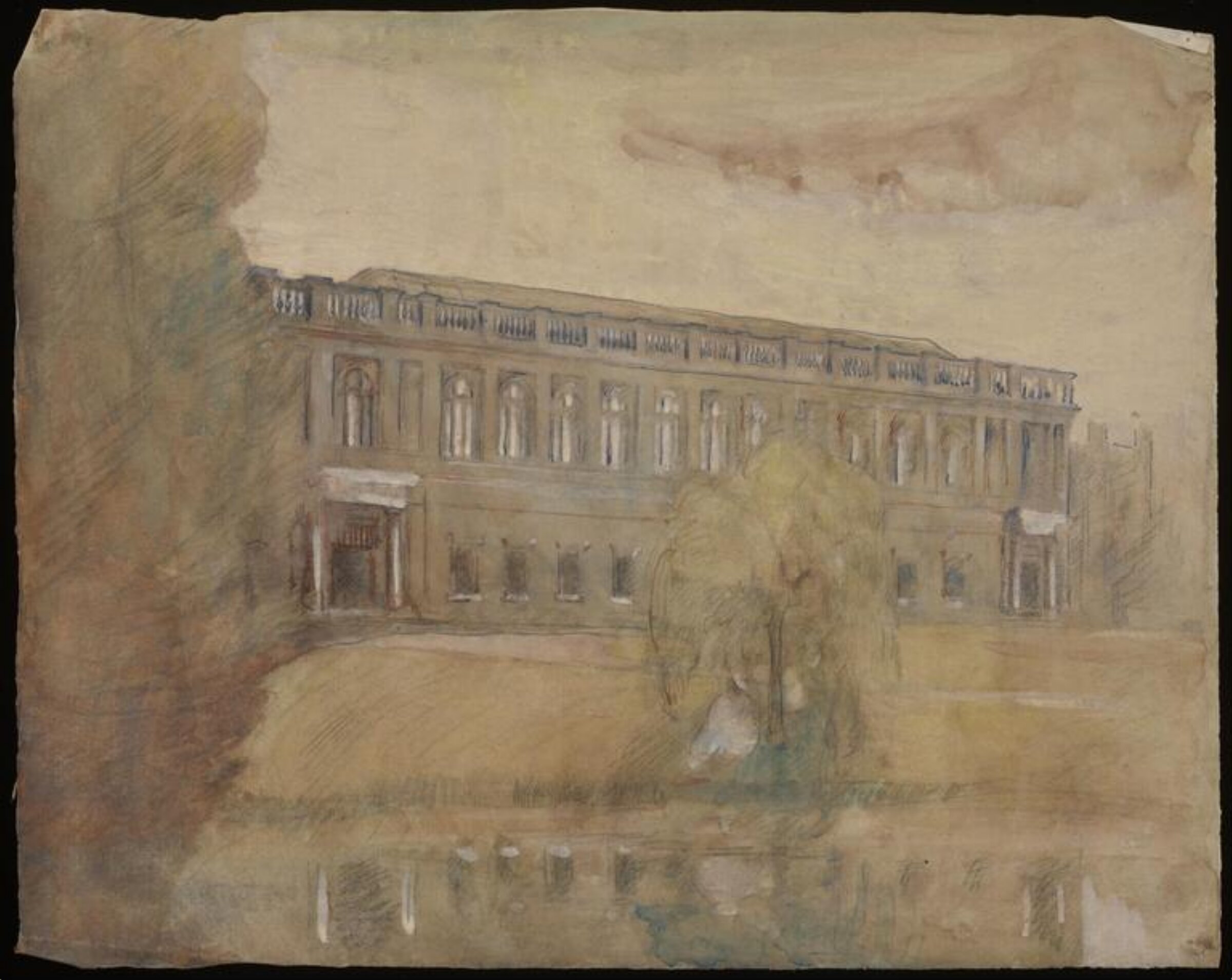 Watercolour, Mary Headlam, ca. 1890-1959
