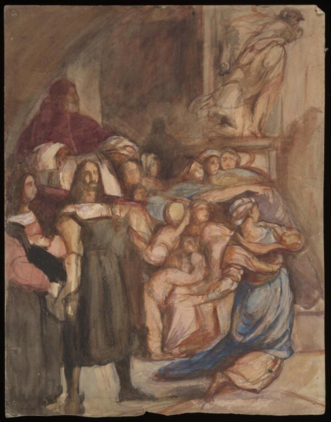 Watercolour, Mary Headlam, ca. 1896-8