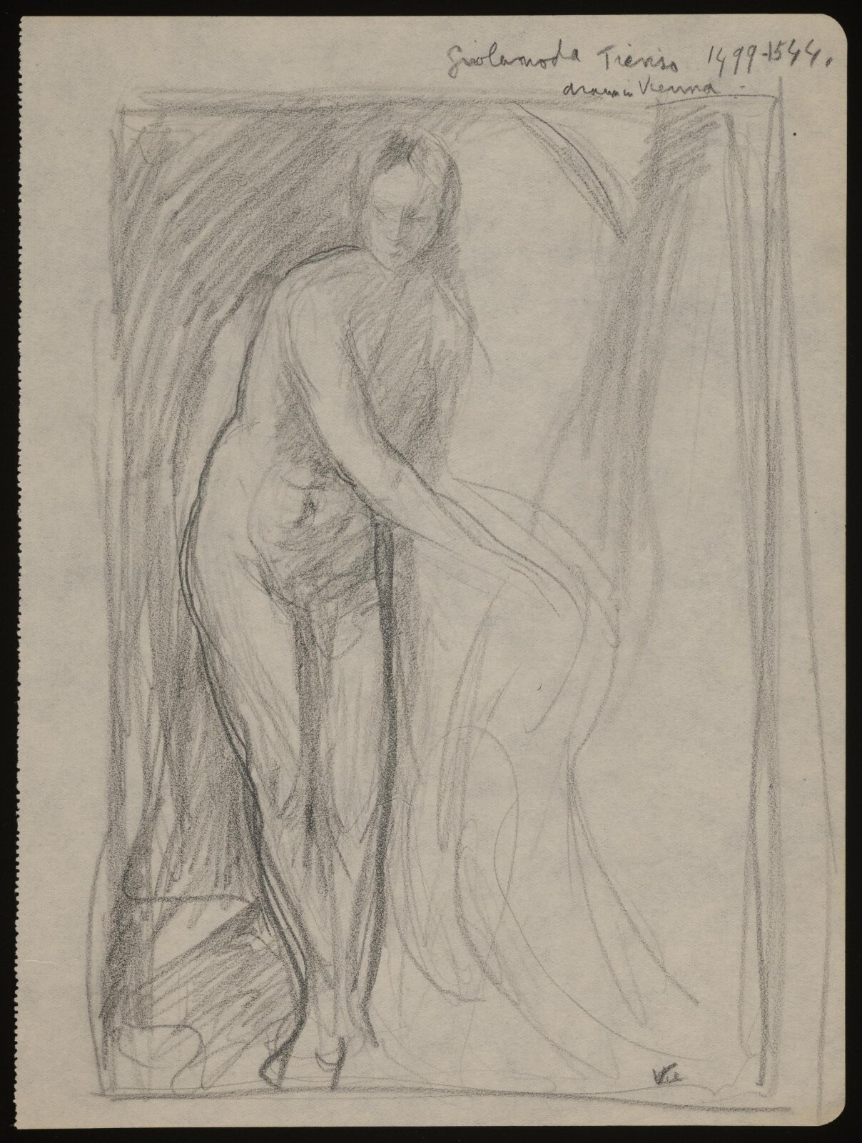 Drawing, Mary Headlam, ca. 1890-1959