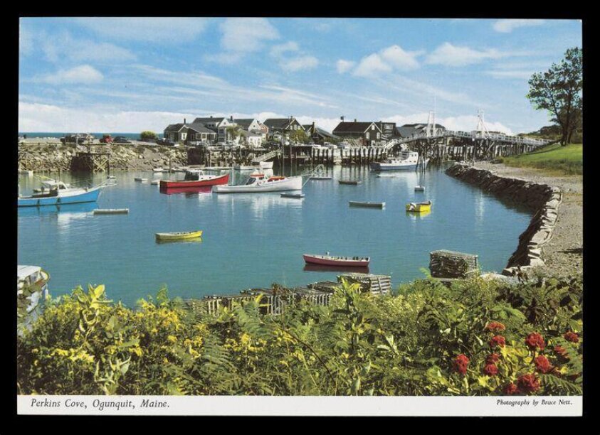 Perkins Cove, Ogunquit, Maine (ca. 1965) by Albertus Johannes Theodorus Nett