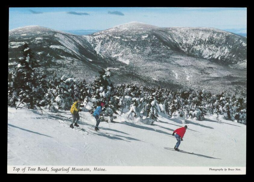 Top of Tote Road, Sugarloaf Mountain, Maine (ca. 1965) by Albertus Johannes Theodorus Nett