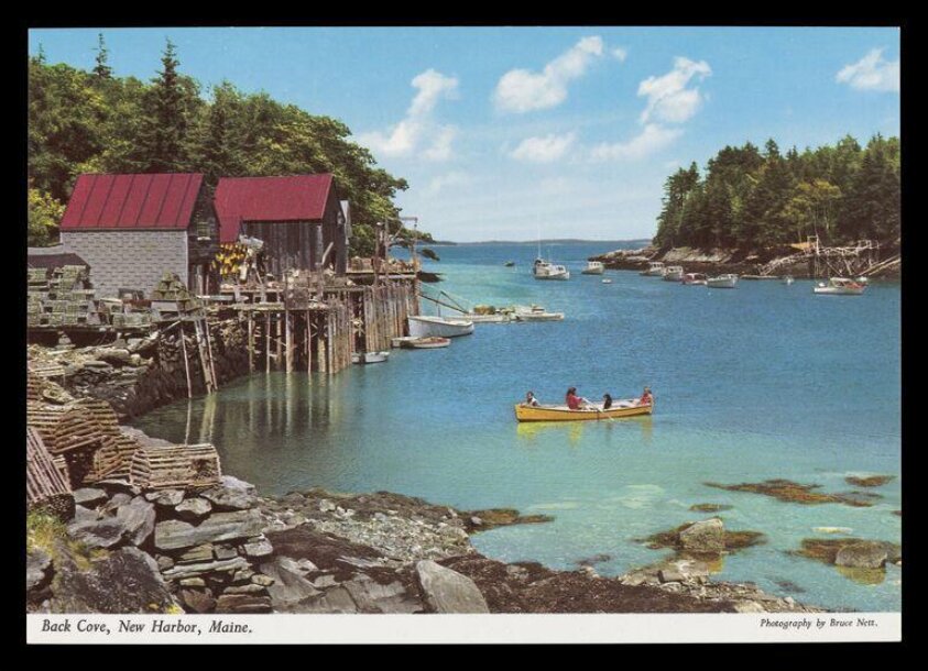 Back Cove, New Harbour, Maine (ca. 1965) by Albertus Johannes Theodorus Nett