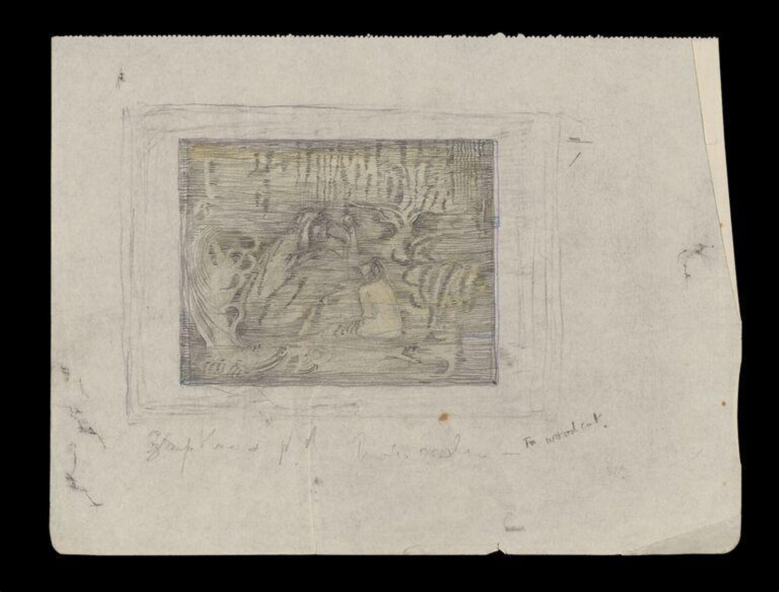 Drawing, Mary Headlam, ca. 1930