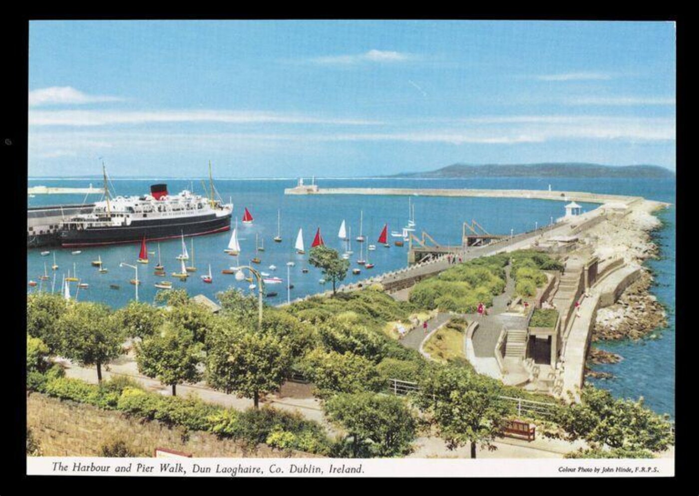 Hinde, John Wilfrid, The Harbour and Pier Walk, Dun Laoghaire, Co. Dublin, Ireland