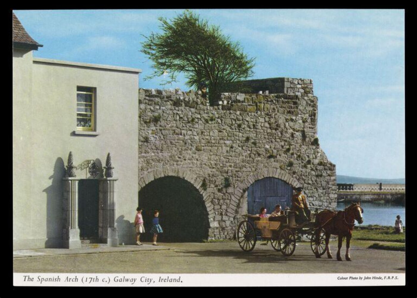 Hinde, John Wilfrid, The Spanish Arch (17th c.) Galway City, Ireland
