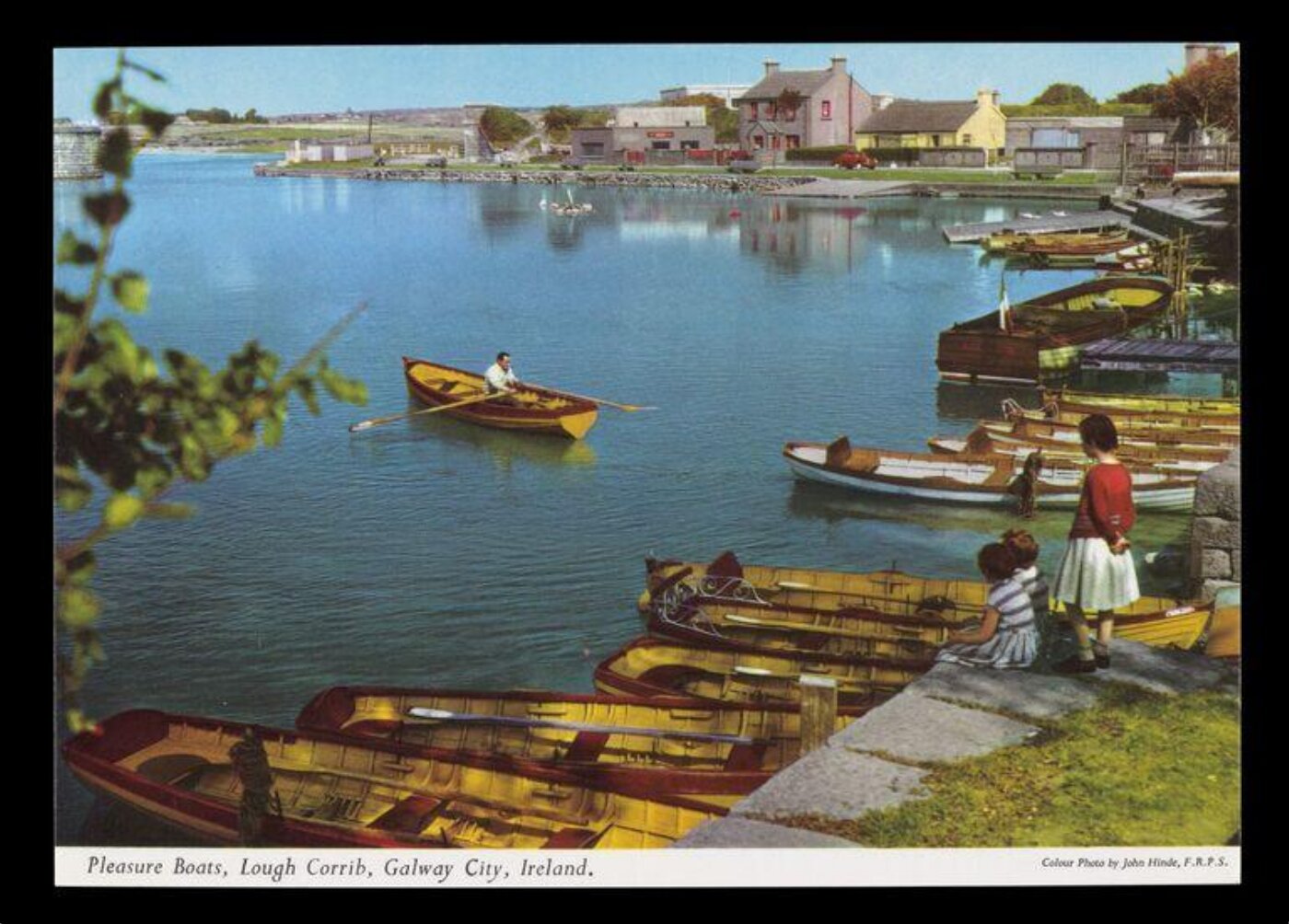 Hinde, John Wilfrid, Pleasure Boats, Lough Corrib, Galway City, Ireland