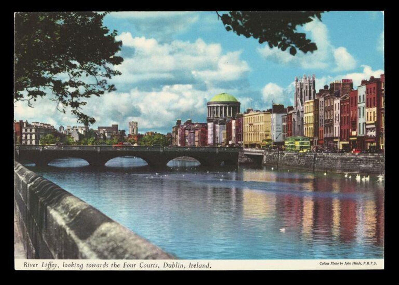 Hinde, John Wilfrid, River Liffey, looking towards the Four Courts, Dublin, Ireland