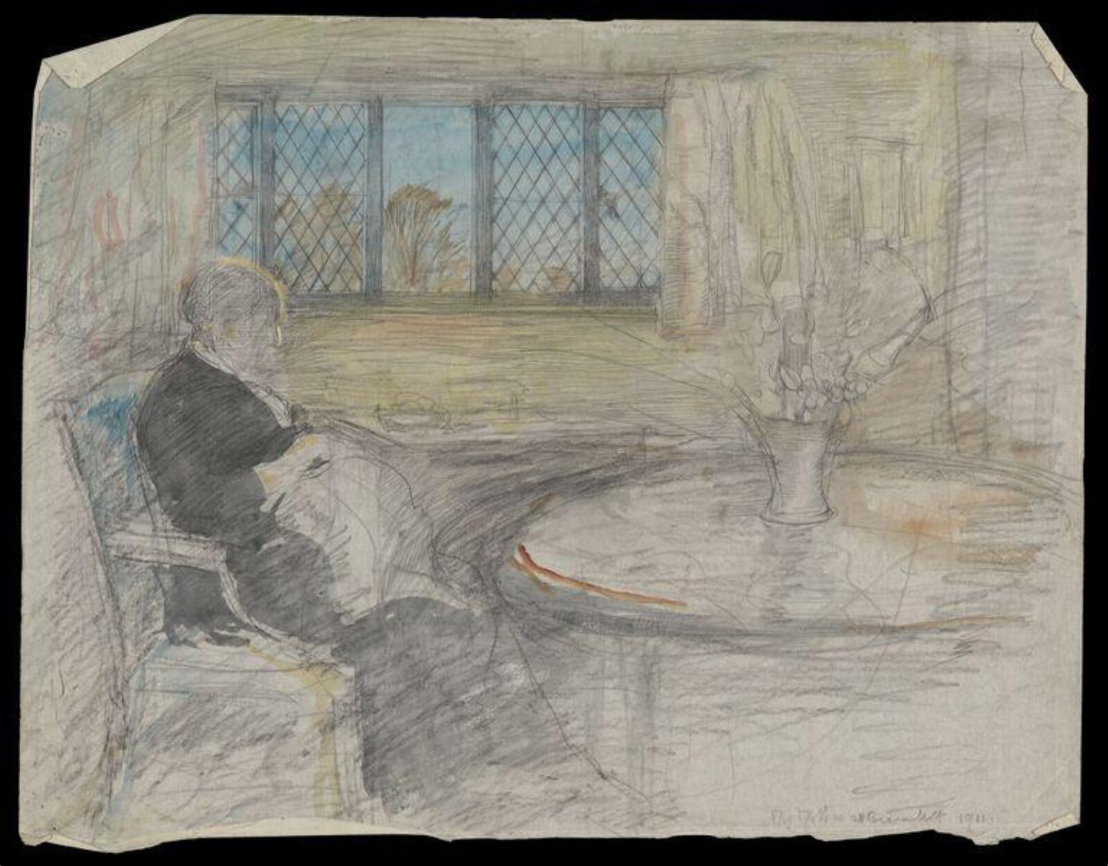 Drawing, Mary Headlam, 1911