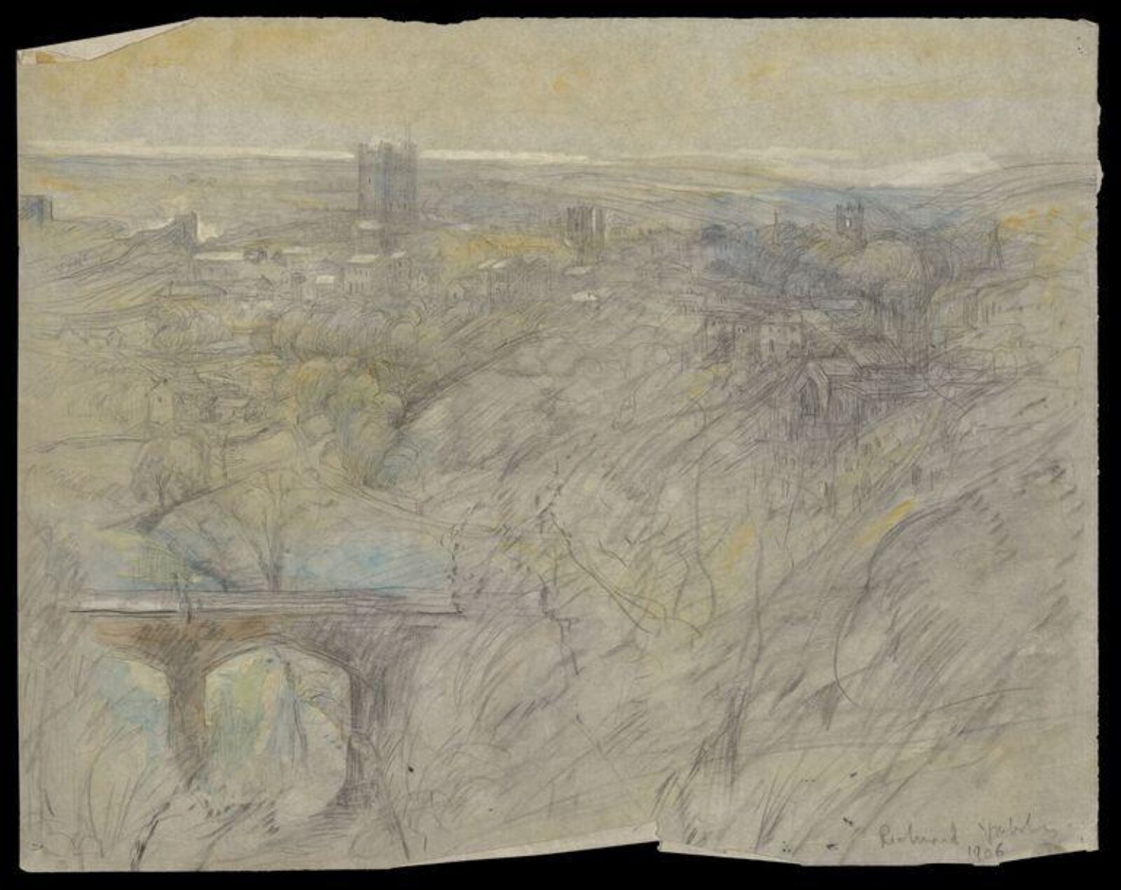 Drawing, Mary Headlam, 1906