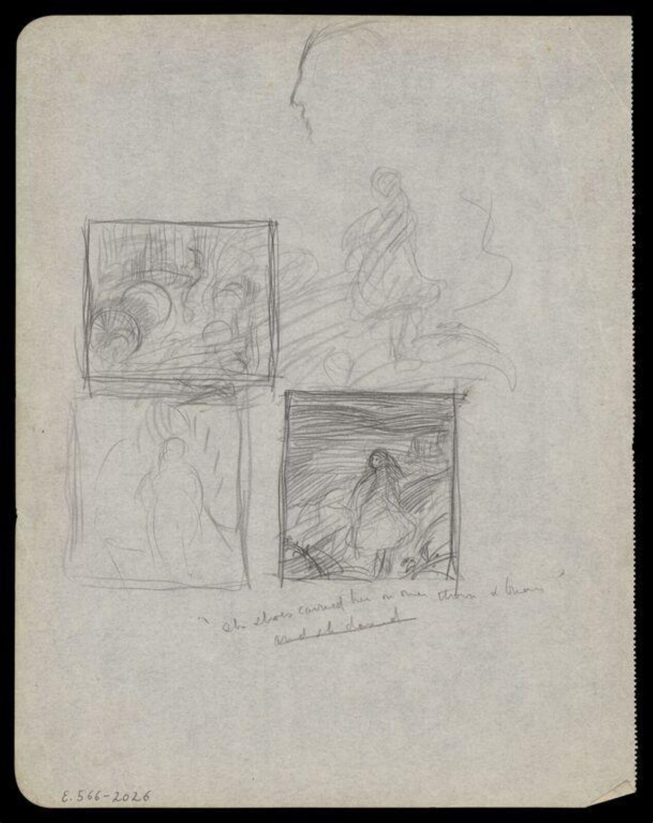 Drawing, Mary Headlam, ca. 1890-1959