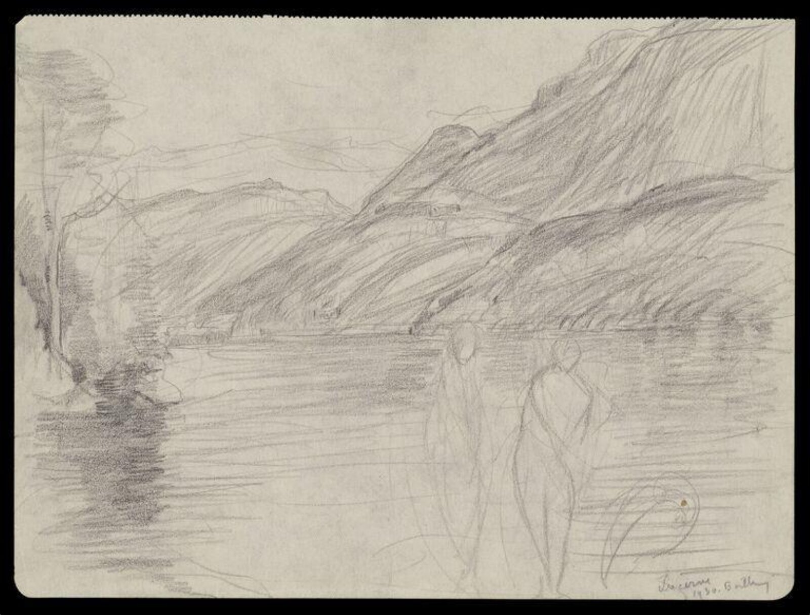 Drawing, Mary Headlam, 1930