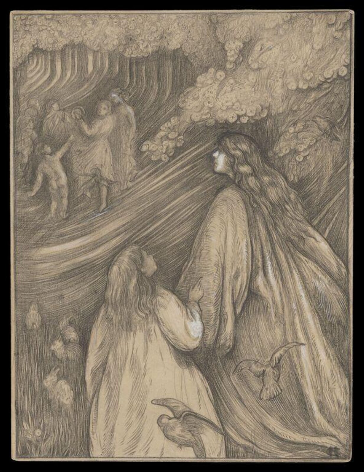 Drawing, Mary Headlam, ca. 1903