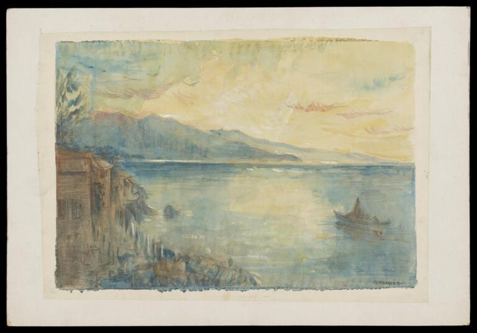 Watercolour, Mary Headlam, ca. 1890-1959