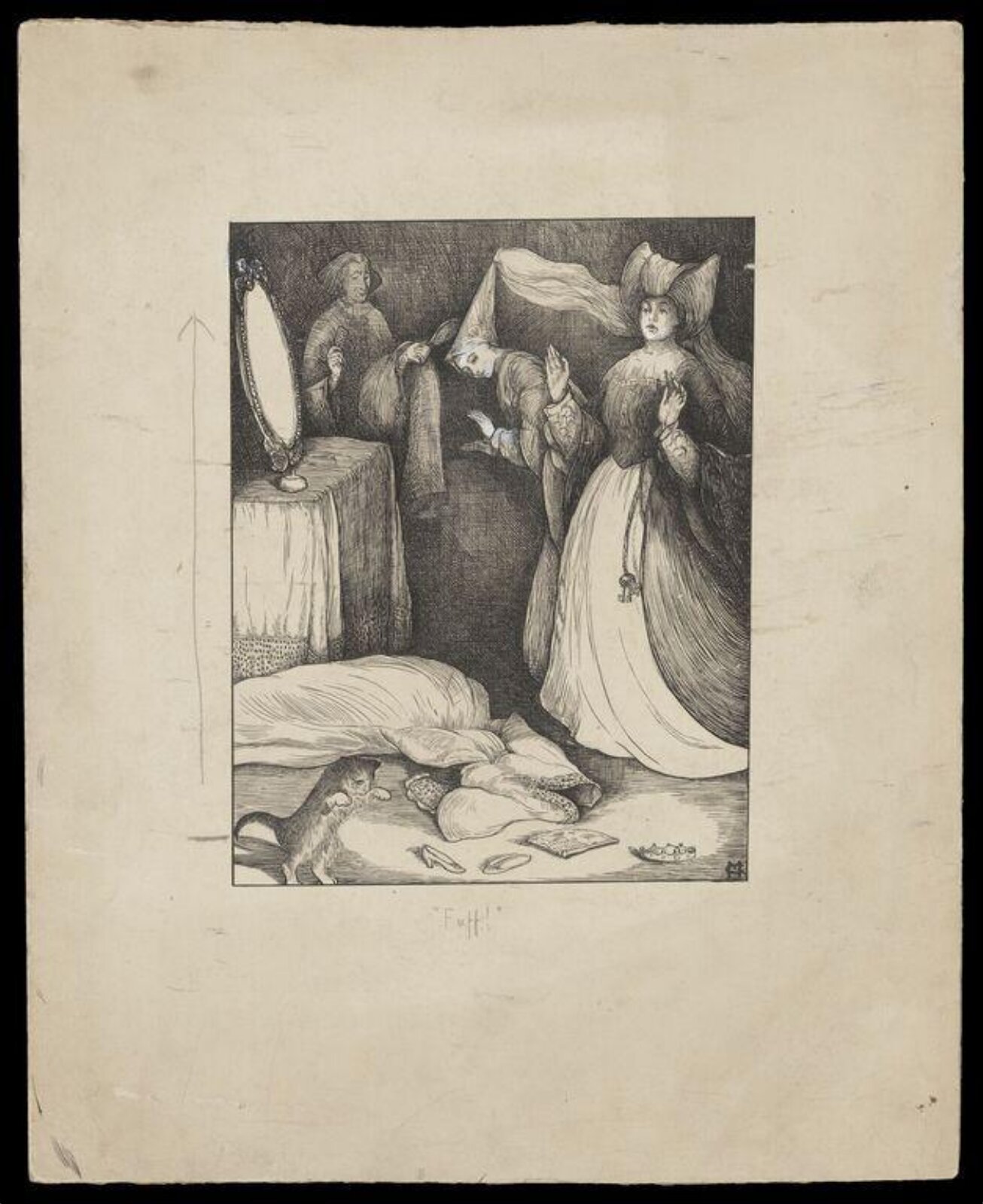 Drawing, Mary Headlam, ca. 1900