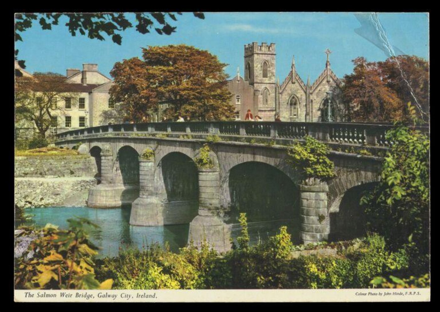 Hinde, John Wilfrid, The Salmon Weir Bridge, Galway City, Ireland