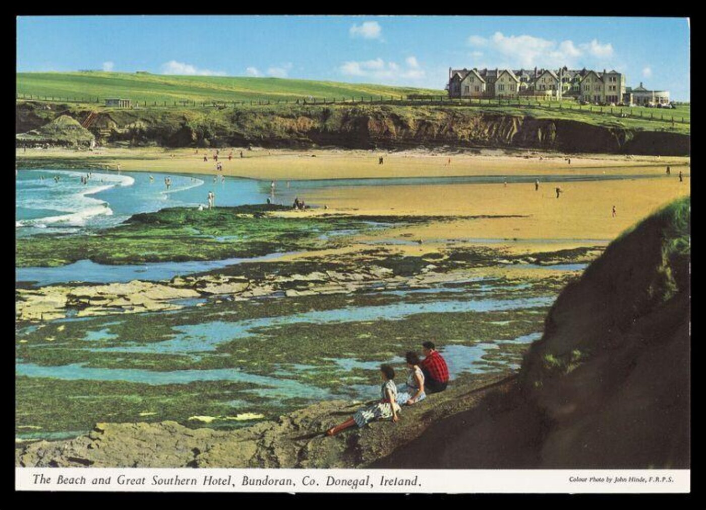 Hinde, John Wilfrid, The Beach and Great Southern Hotel, Bundoran, Co. Donegal, Ireland