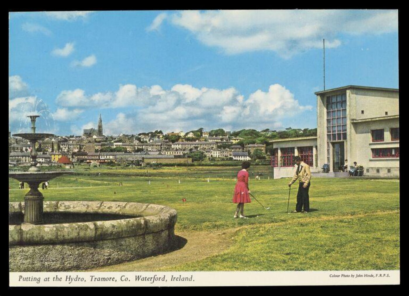 Hinde, John Wilfrid, Putting at the Hydro, Tramore, Co. Waterford, Ireland