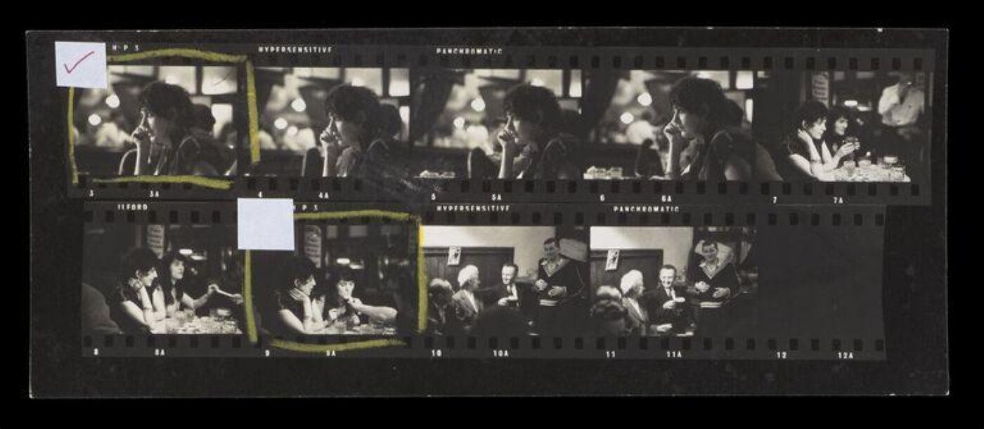 Hardy, Bert, Contact sheet - Chelsea