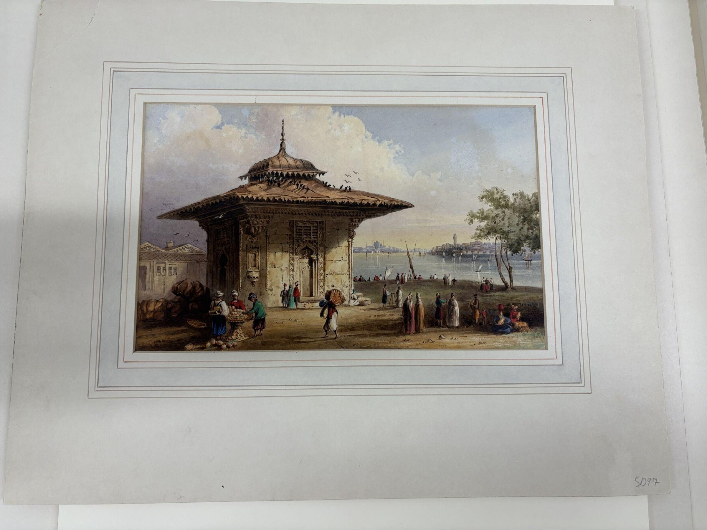 Fountain at Scutari, William Henry Bartlett, after 1840