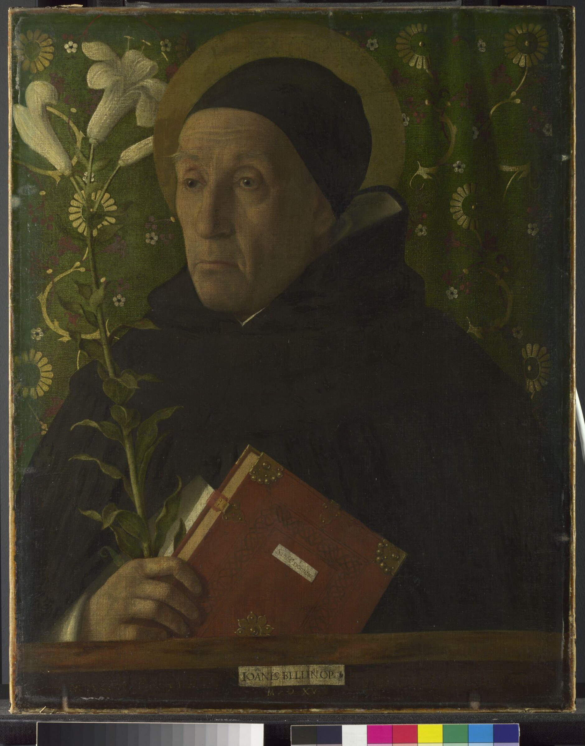 Portrait of Fra Teodoro of Urbino as Saint Dominic, Giovanni Bellini, 1513