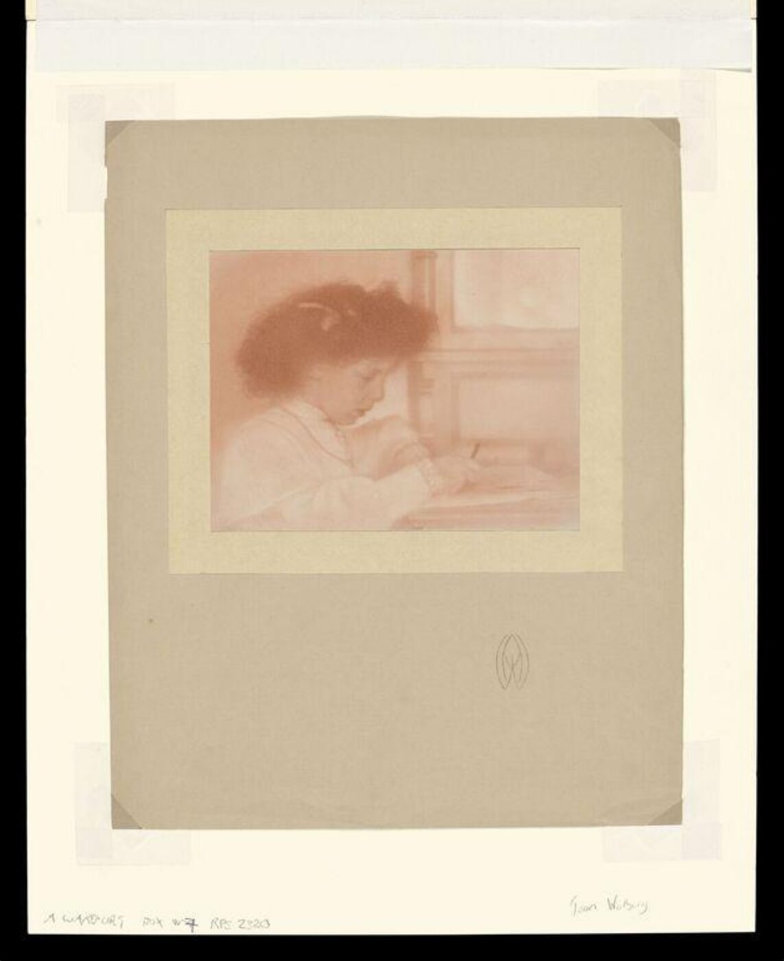Warburg, Agnes Beatrice, Portrait of Joan Warburg