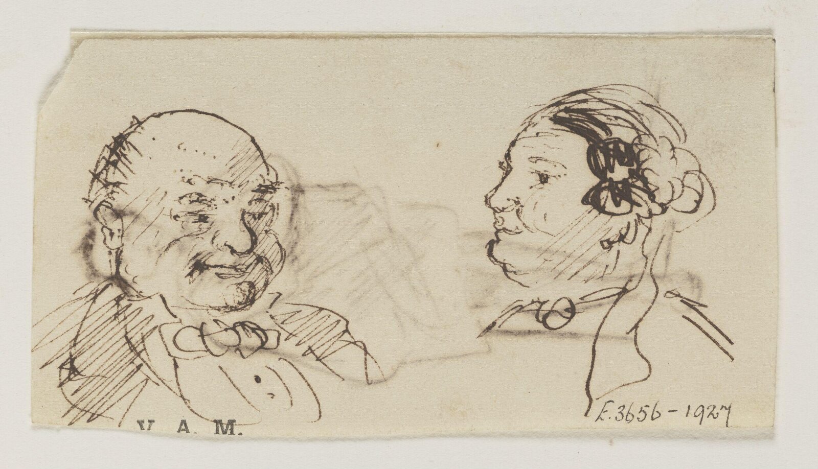 Drawing, Randolph Caldecott, 1867-75