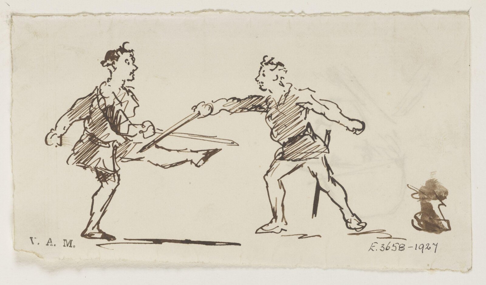Drawing, Randolph Caldecott, 1867-75