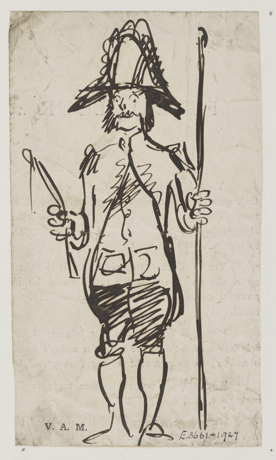 Drawing, Randolph Caldecott, 1867-75